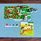 Editable Montessori Grammar Labels for Miniature Environments - Cursive Version