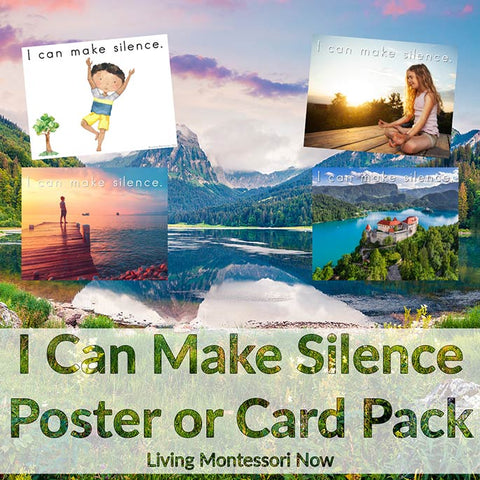 I Can Make Silence Poster or Card Pack in Print