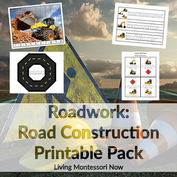 Roadwork: Road Construction Printable Pack