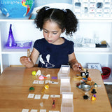 Sorting Letters and Objects from Alphabet Box Drawers _ Living Montessori Now